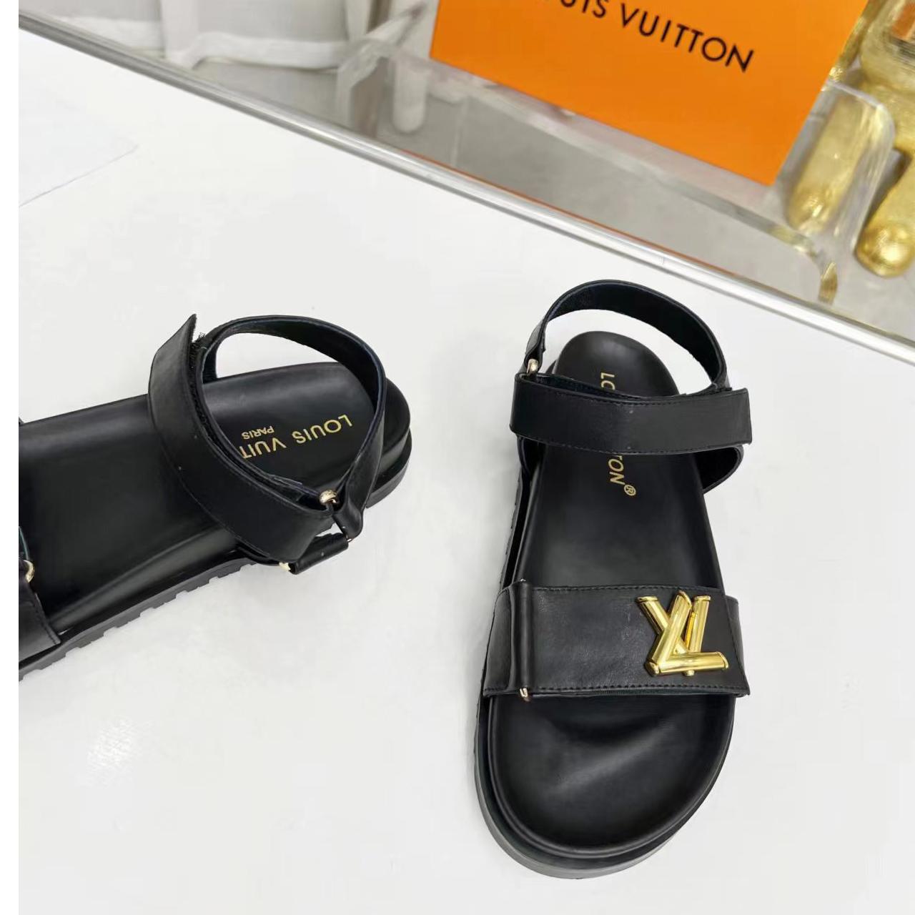 Louis Vuitton LV Sunset Comfort Flat Sandal   1ABW6W - EUR FASHION