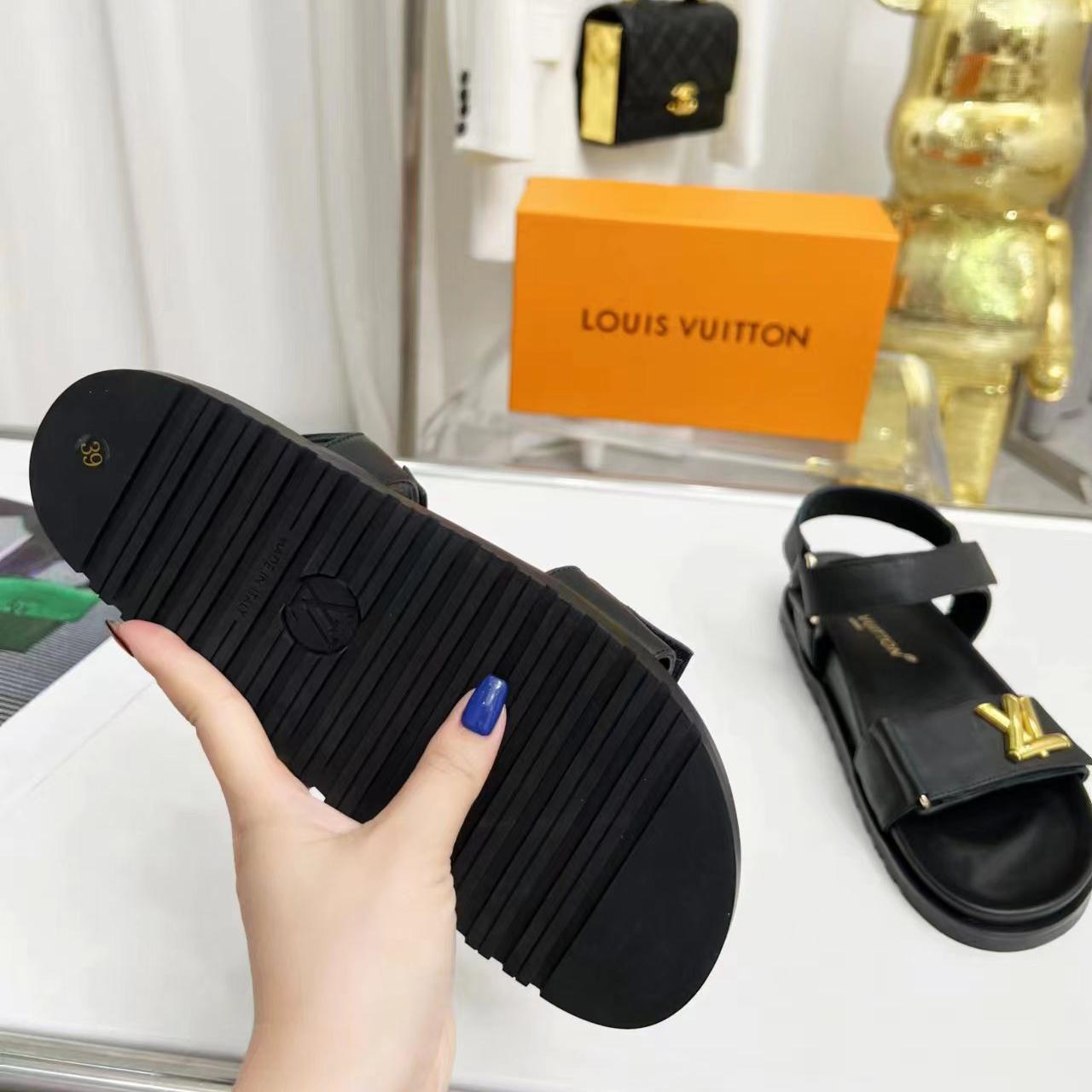 Louis Vuitton LV Sunset Comfort Flat Sandal   1ABW6W - EUR FASHION