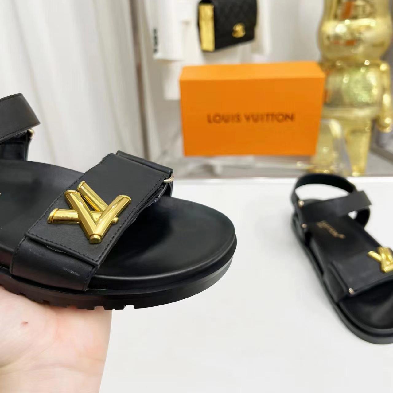 Louis Vuitton LV Sunset Comfort Flat Sandal   1ABW6W - EUR FASHION