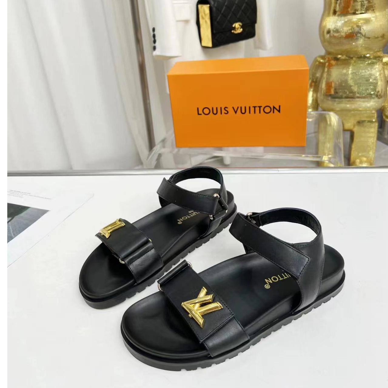 Louis Vuitton LV Sunset Comfort Flat Sandal   1ABW6W - EUR FASHION