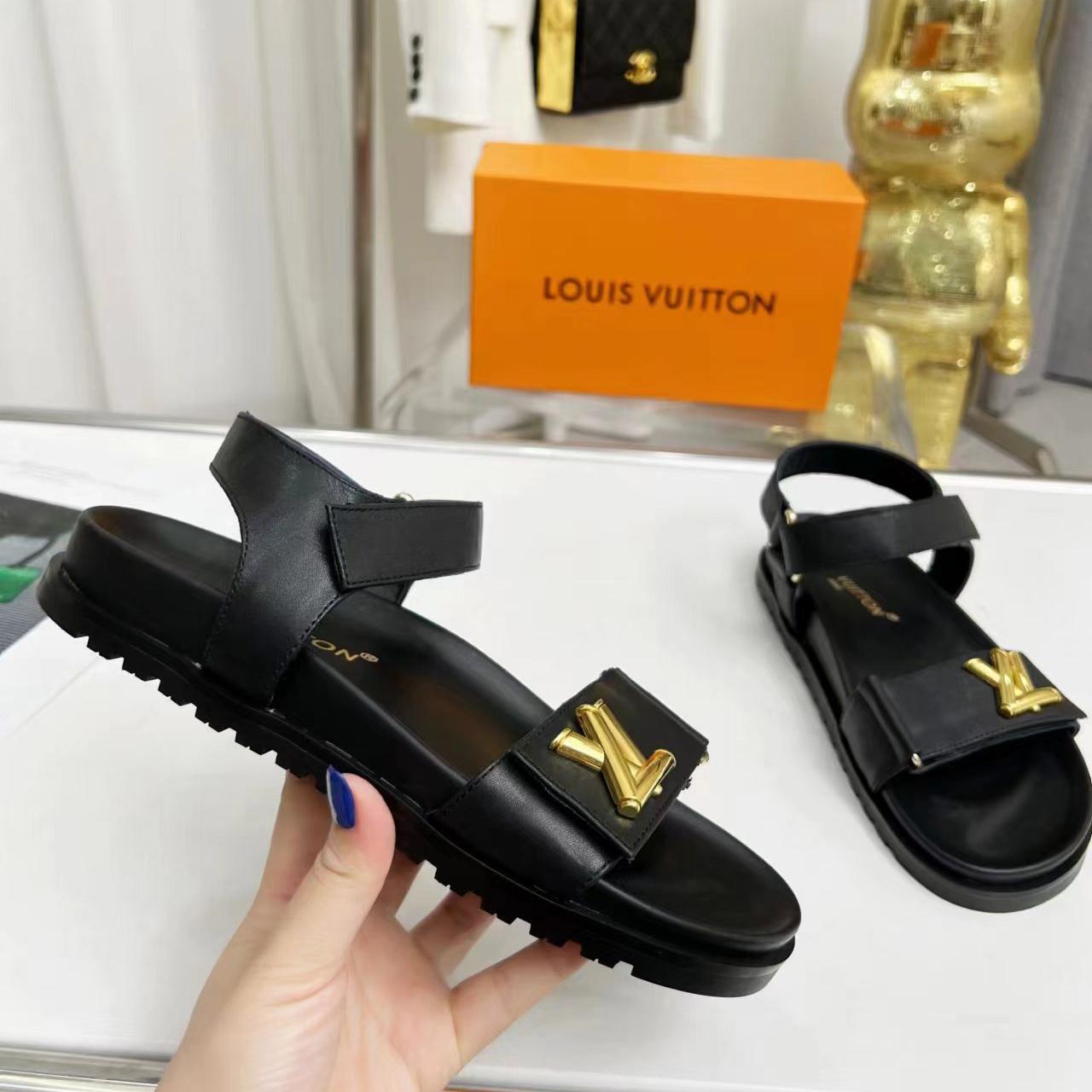 Louis Vuitton LV Sunset Comfort Flat Sandal   1ABW6W - EUR FASHION