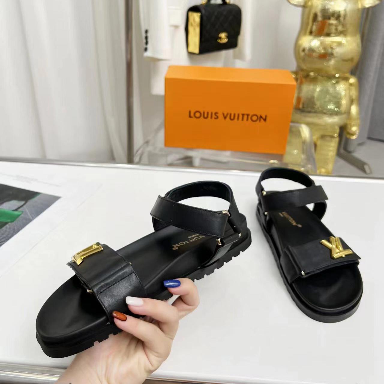 Louis Vuitton LV Sunset Comfort Flat Sandal   1ABW6W - EUR FASHION