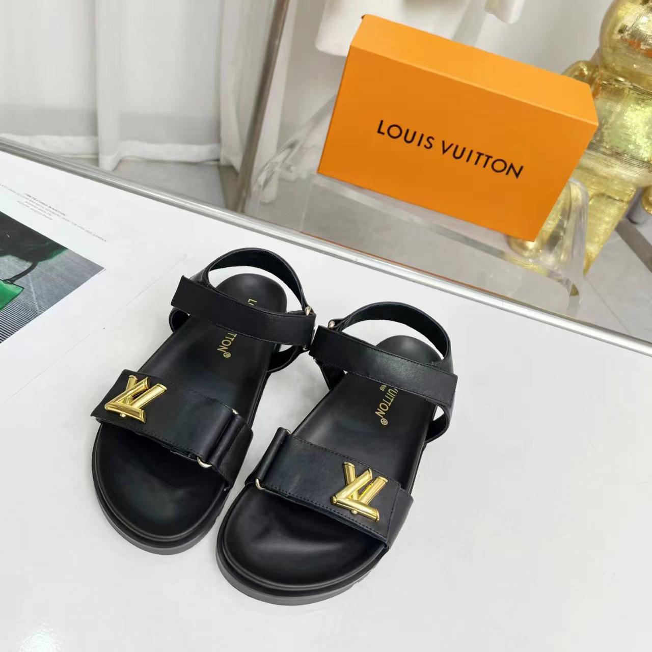 Louis Vuitton LV Sunset Comfort Flat Sandal   1ABW6W - EUR FASHION