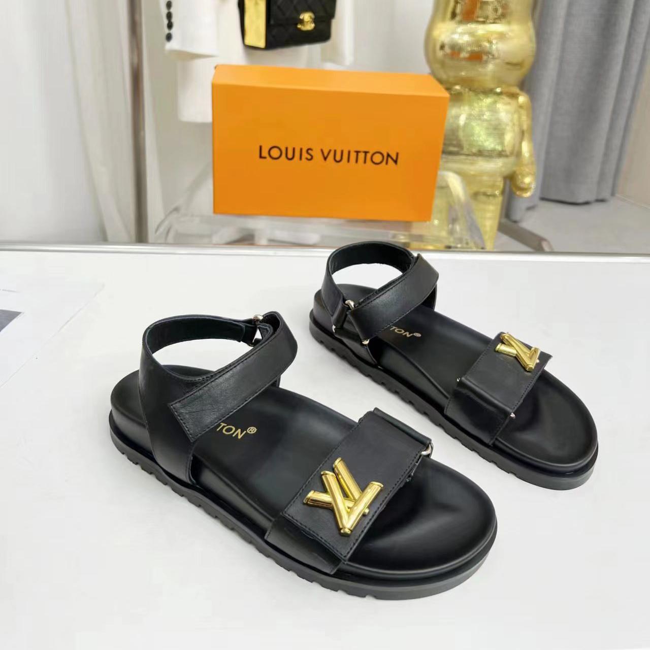 Louis Vuitton LV Sunset Comfort Flat Sandal   1ABW6W - EUR FASHION