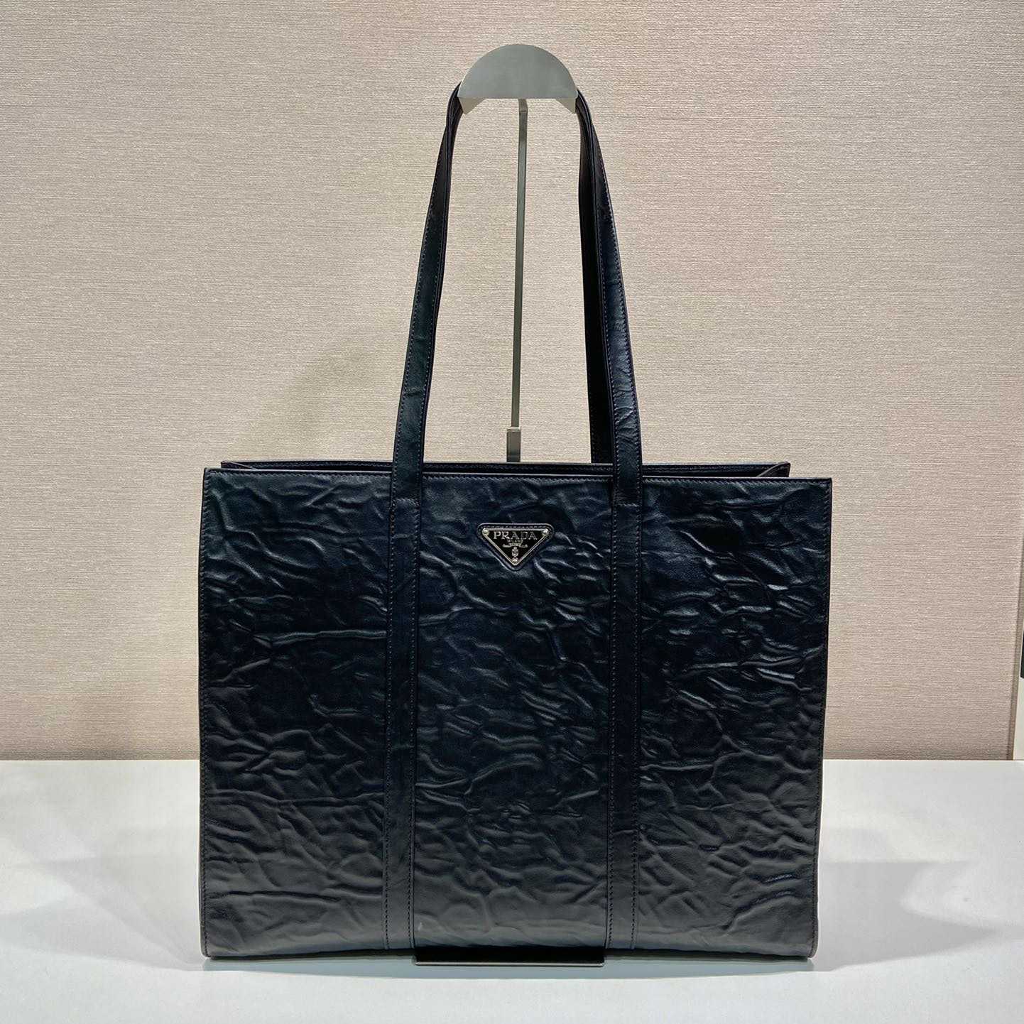 Prada Large Antique Nappa Leather Tote - EUR FASHION