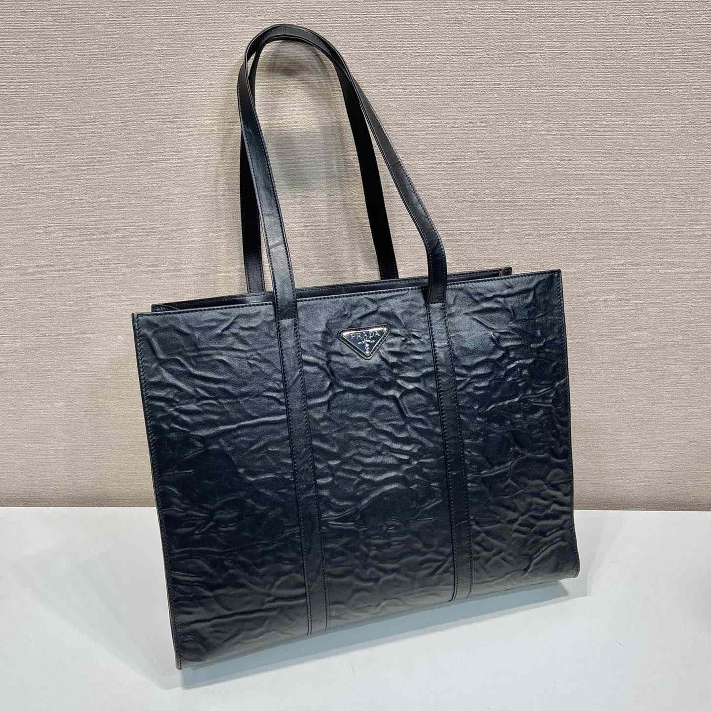 Prada Large Antique Nappa Leather Tote - EUR FASHION