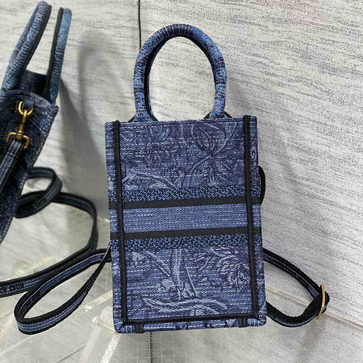 Dior Mini Dior Book Tote Phone Bag - EUR FASHION