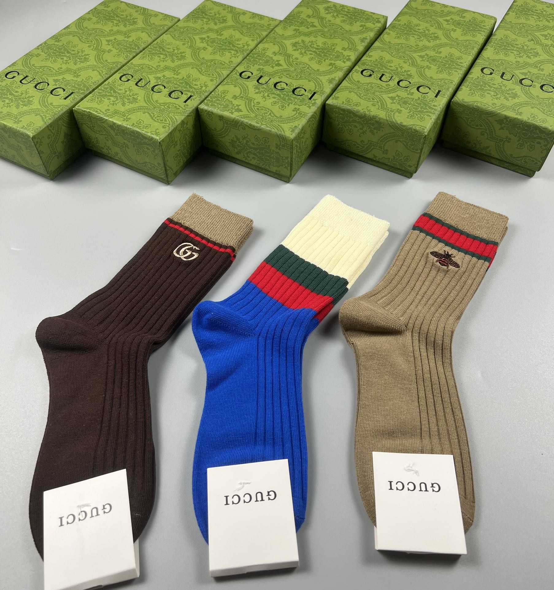 Gucci GG Socks/Box - EUR FASHION