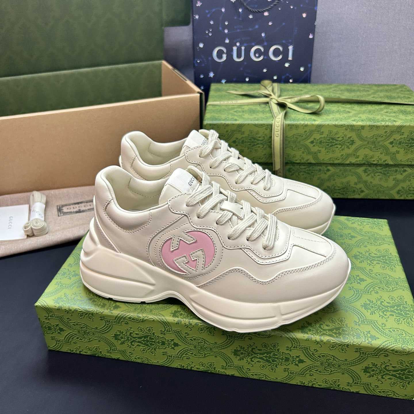 Gucci Rhyton Sneaker(upon uk size) - EUR FASHION