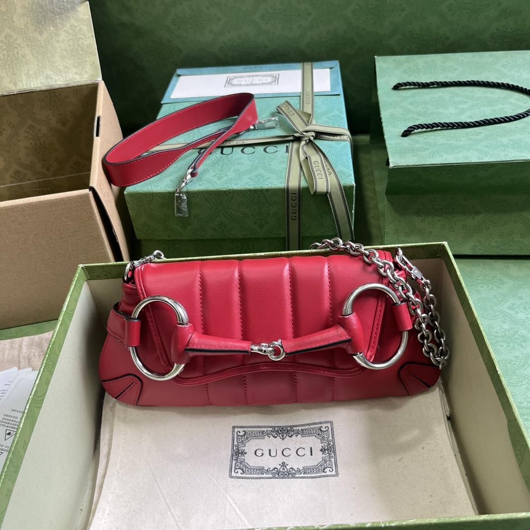 Gucci Horsebit Chain Small Shoulder Bag (27x 11.5x 5cm) - EUR FASHION