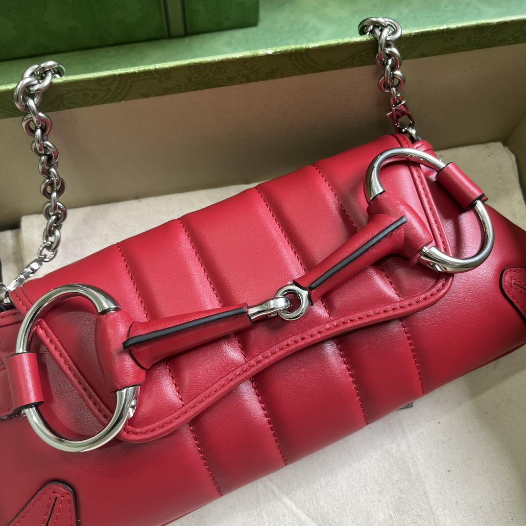 Gucci Horsebit Chain Small Shoulder Bag (27x 11.5x 5cm) - EUR FASHION