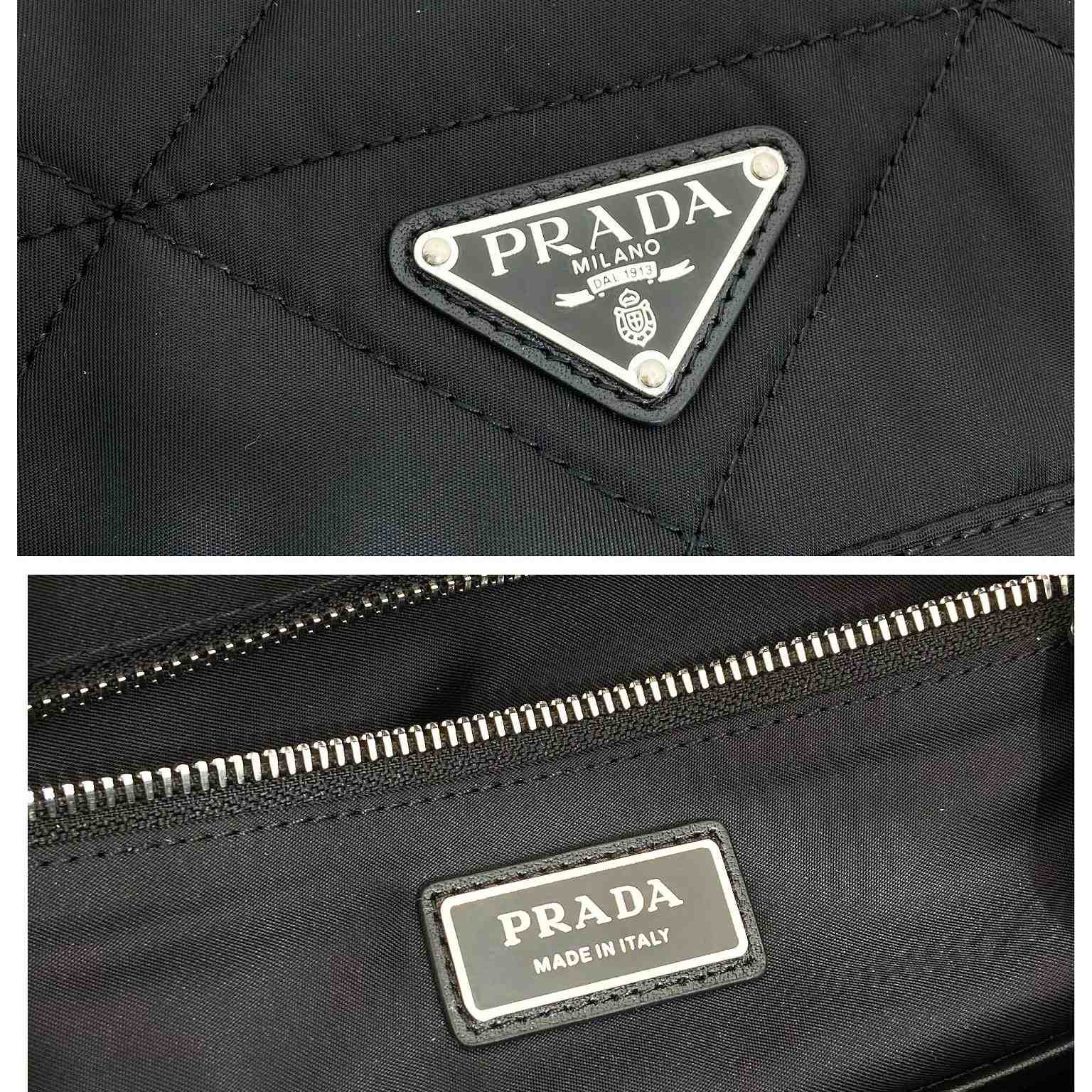 Prada Re-Nylon Backpack With Topstitching - EUR FASHION