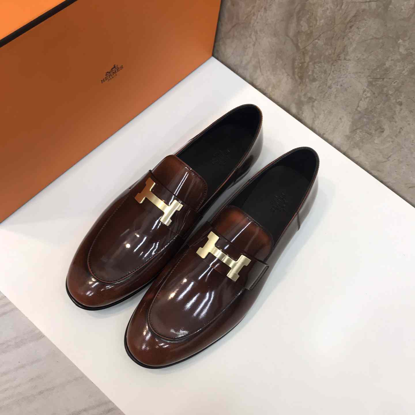 Hermes Loafers In Leather - EUR FASHION