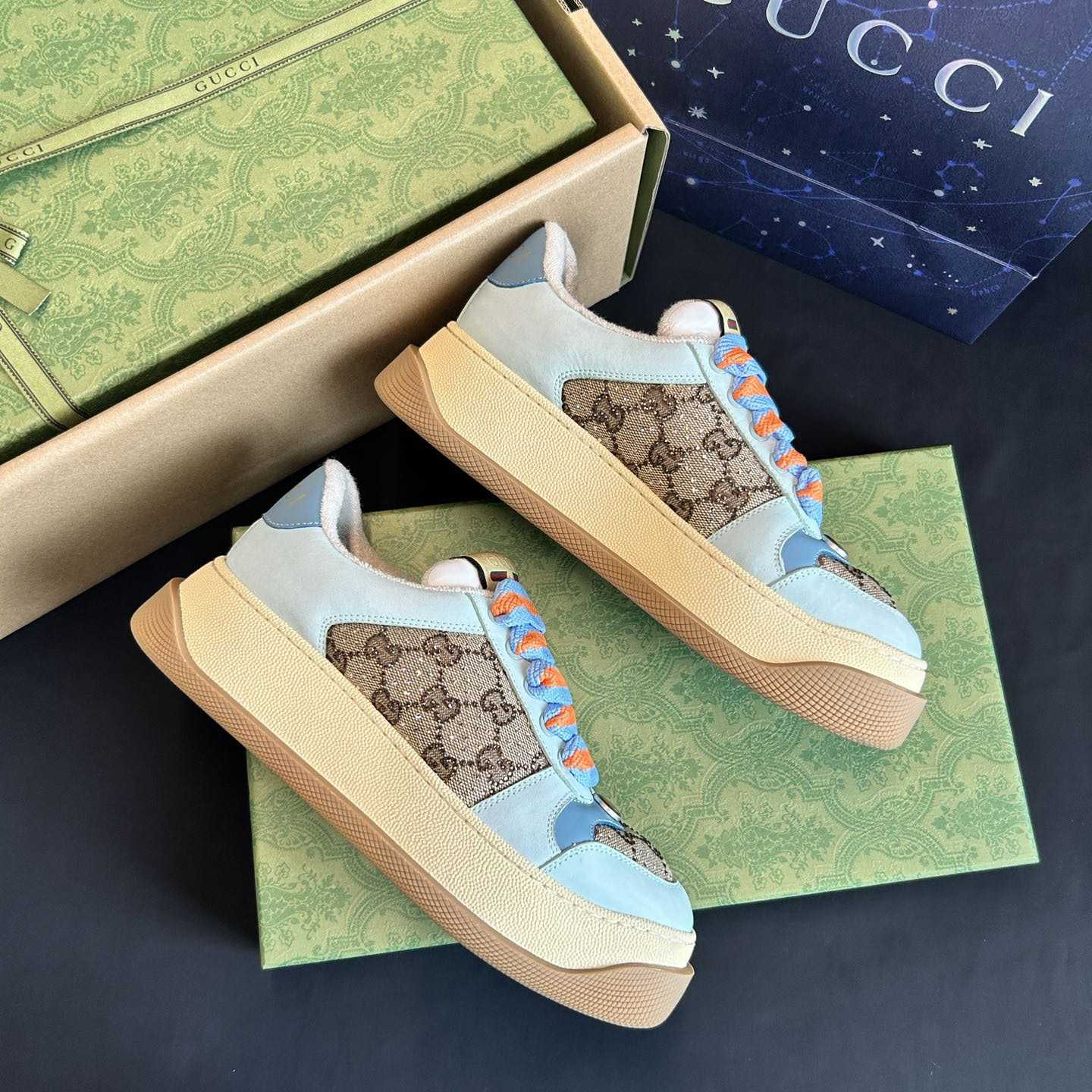 Gucci Women's Screener Sneaker - EUR FASHION