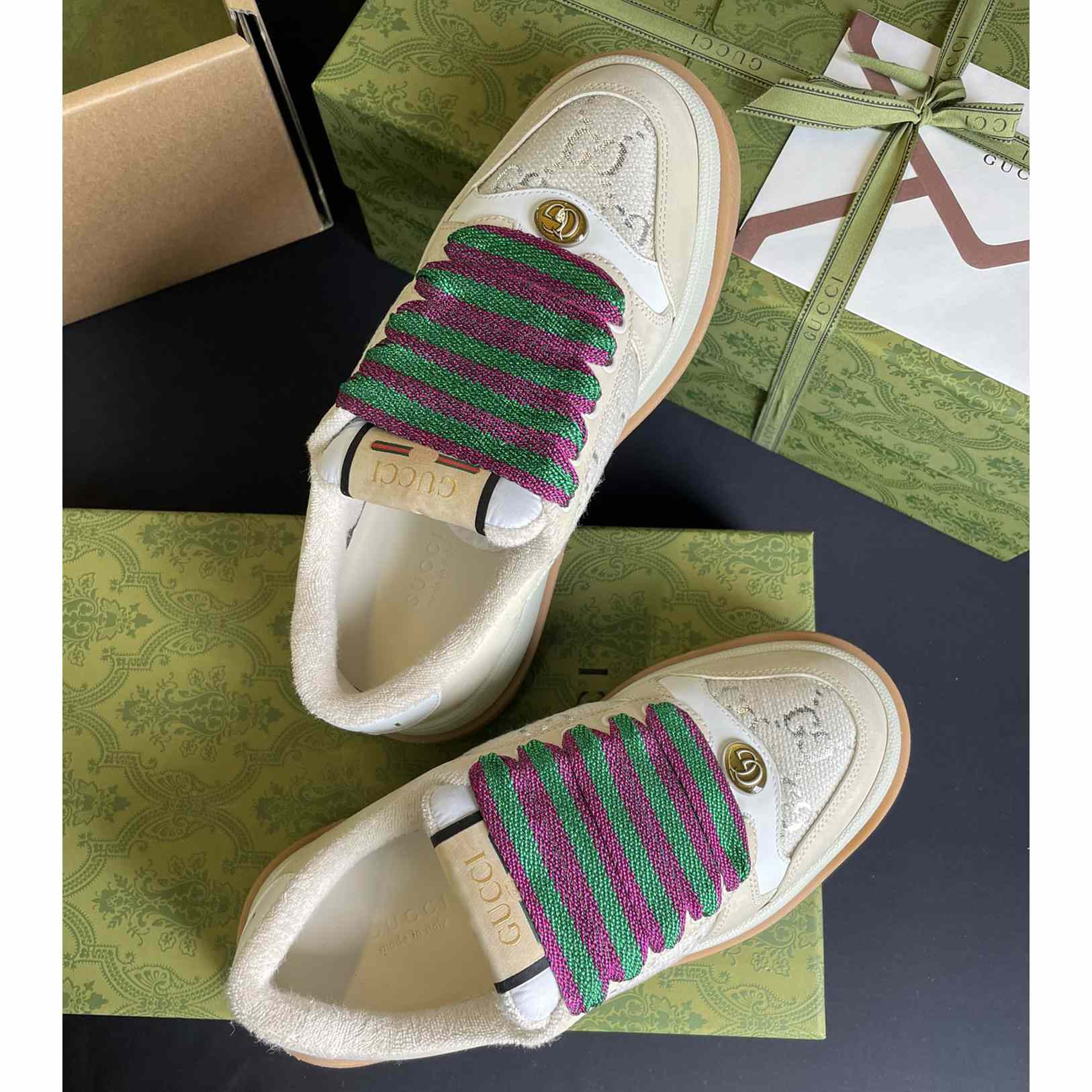 Gucci Women's Screener Sneaker - EUR FASHION