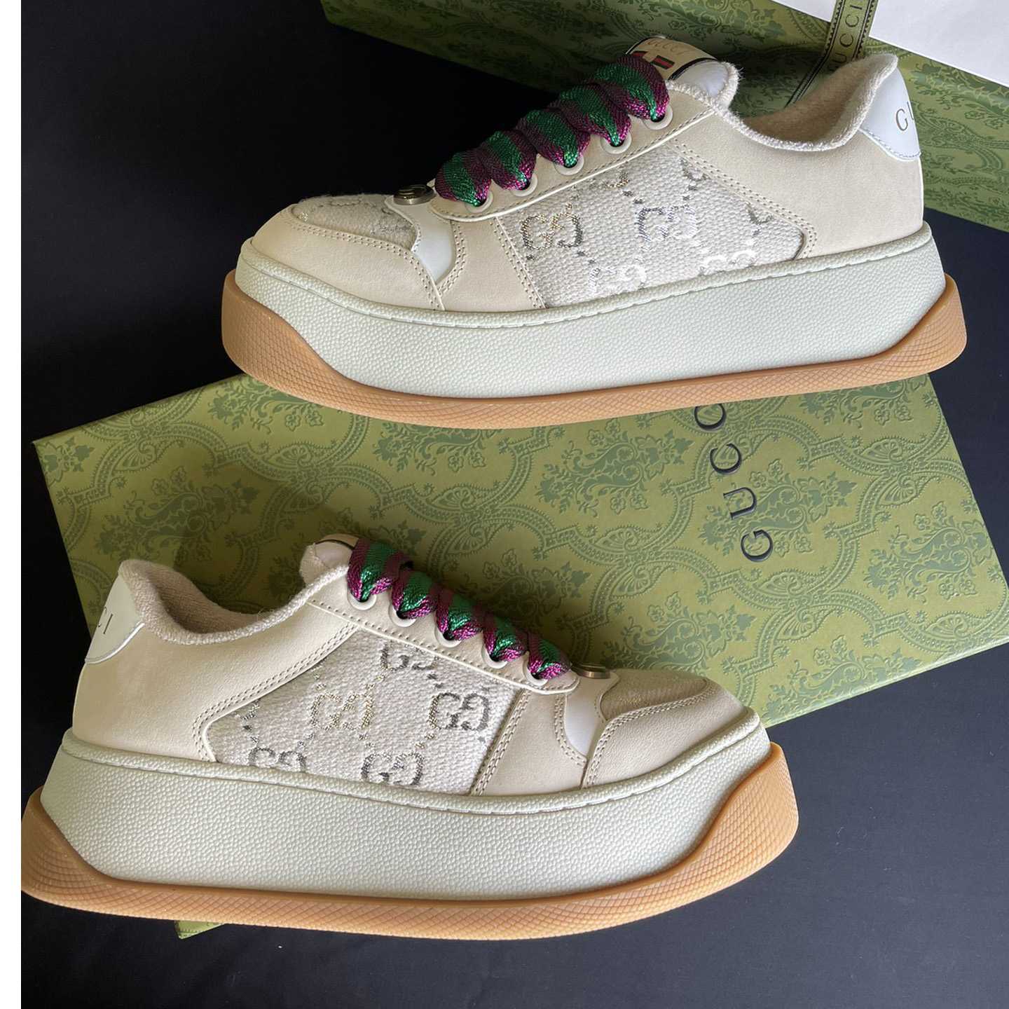 Gucci Women's Screener Sneaker - EUR FASHION