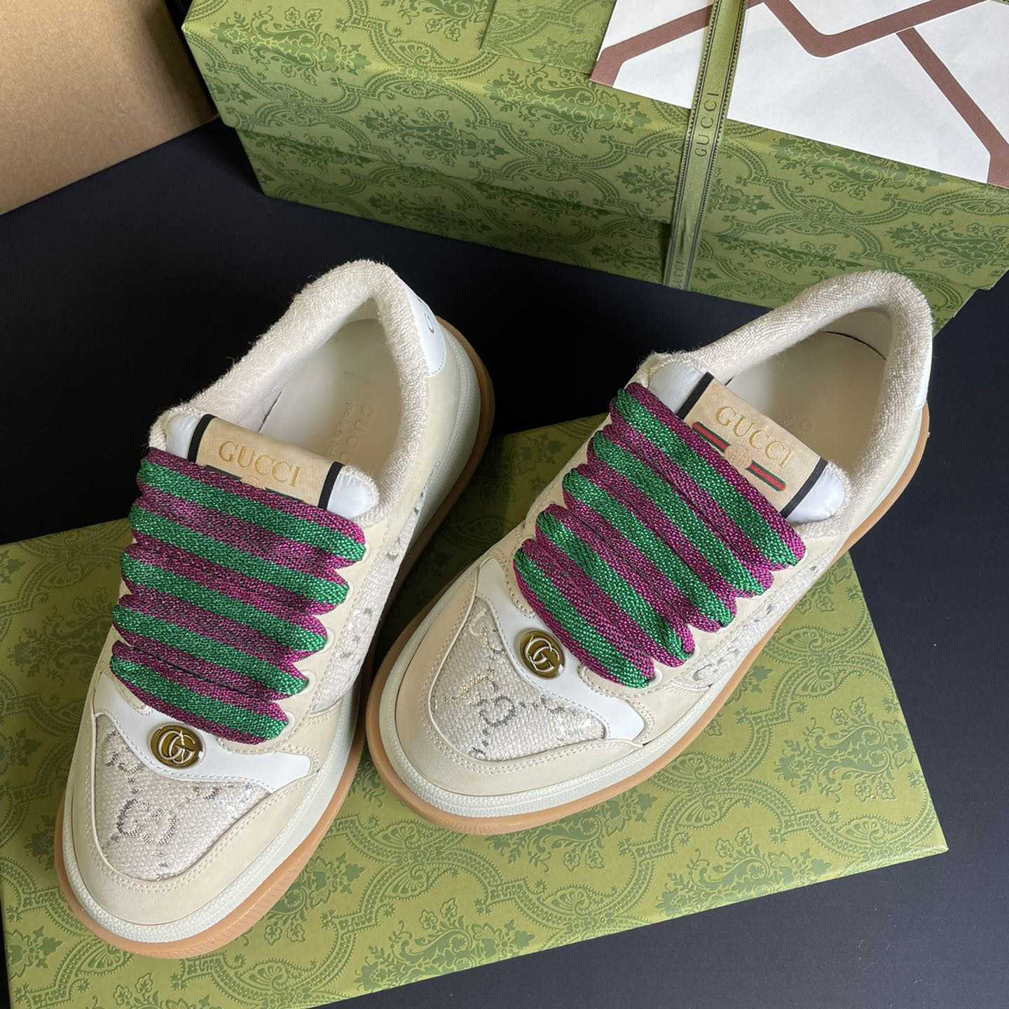 Gucci Women's Screener Sneaker - EUR FASHION