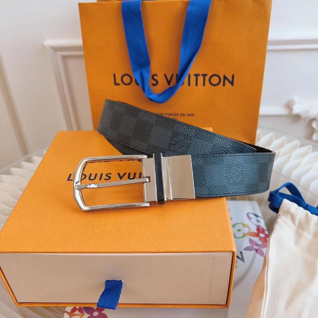 Louis Vuitton Slender 35mm Reversible Belt - EUR FASHION