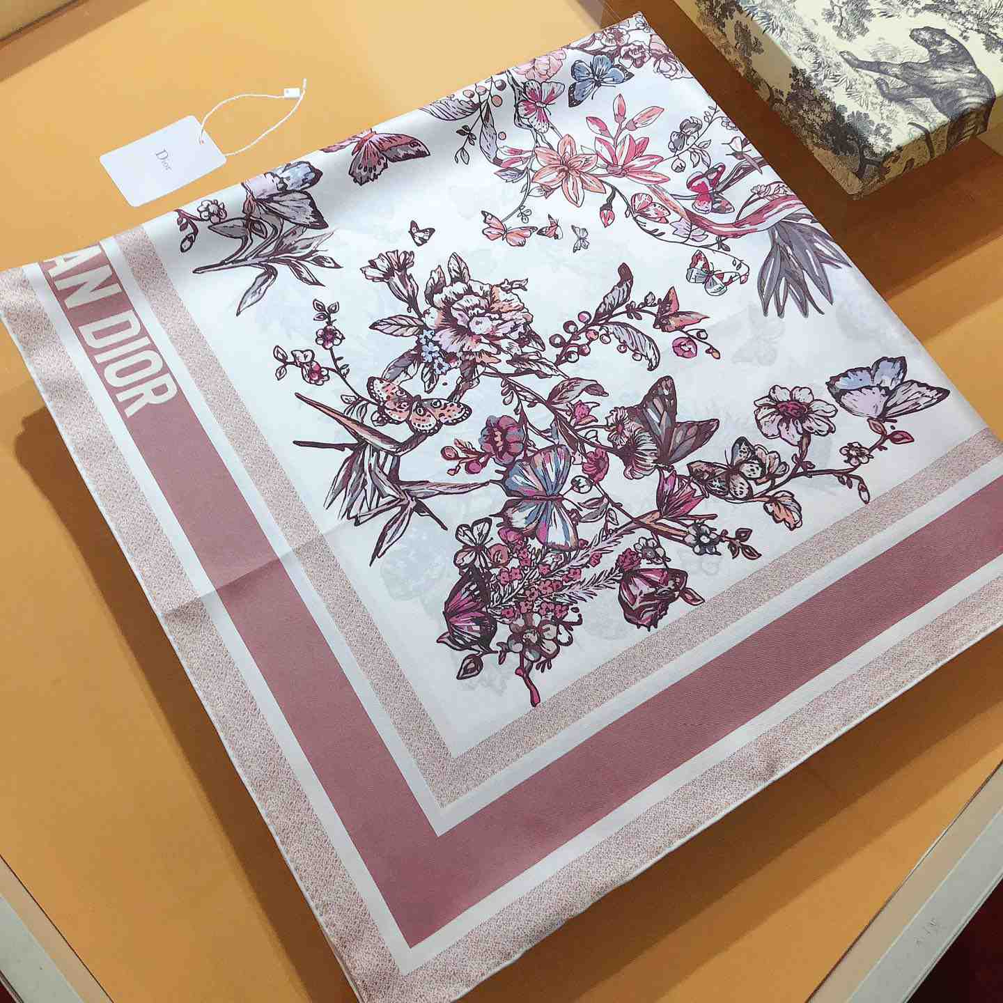 Dior Toile De Jouy Mexico 90 Square Scarf - EUR FASHION