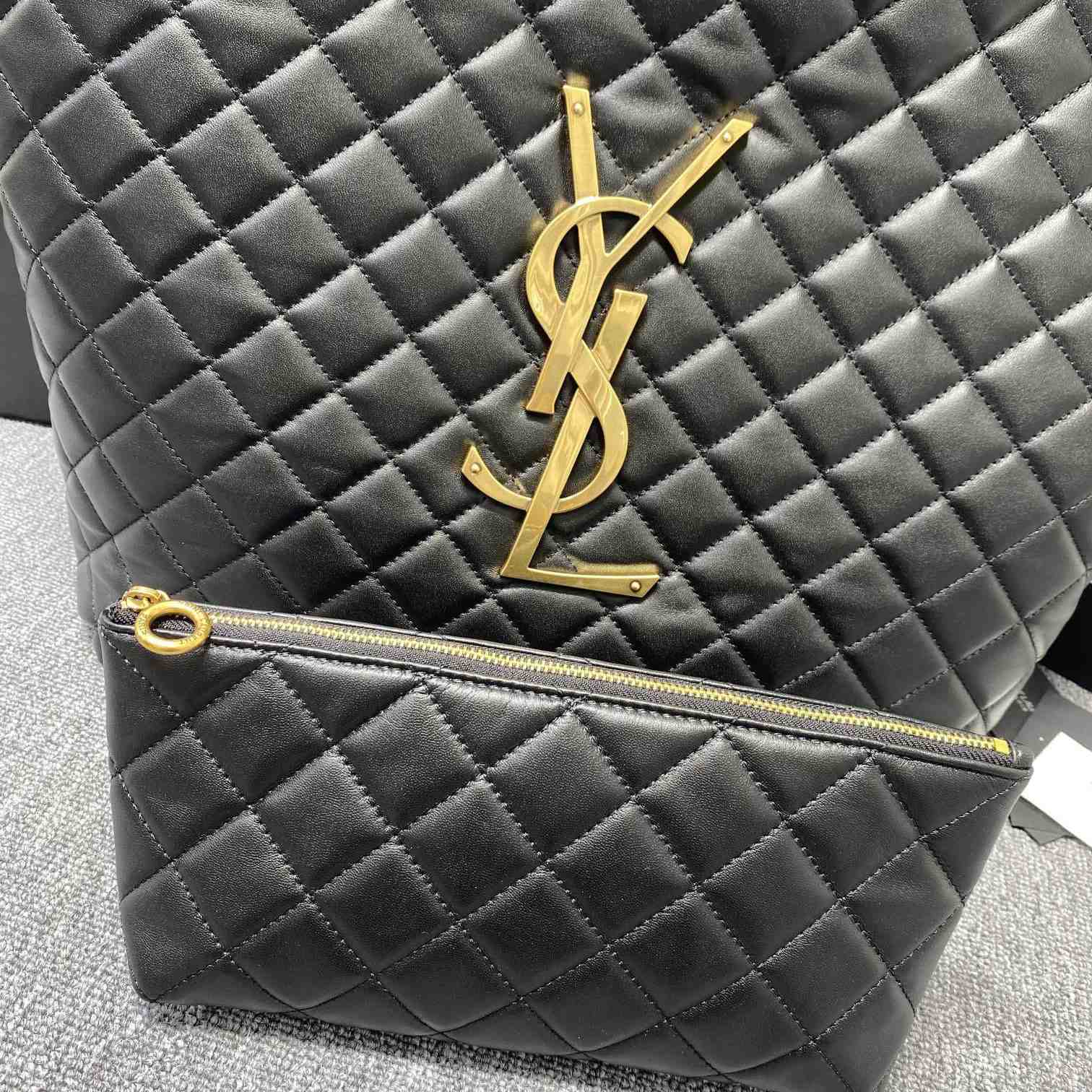 Saint Laurent Icare Maxi Shopping Bag In Quilted Lambskin - EUR FASHION