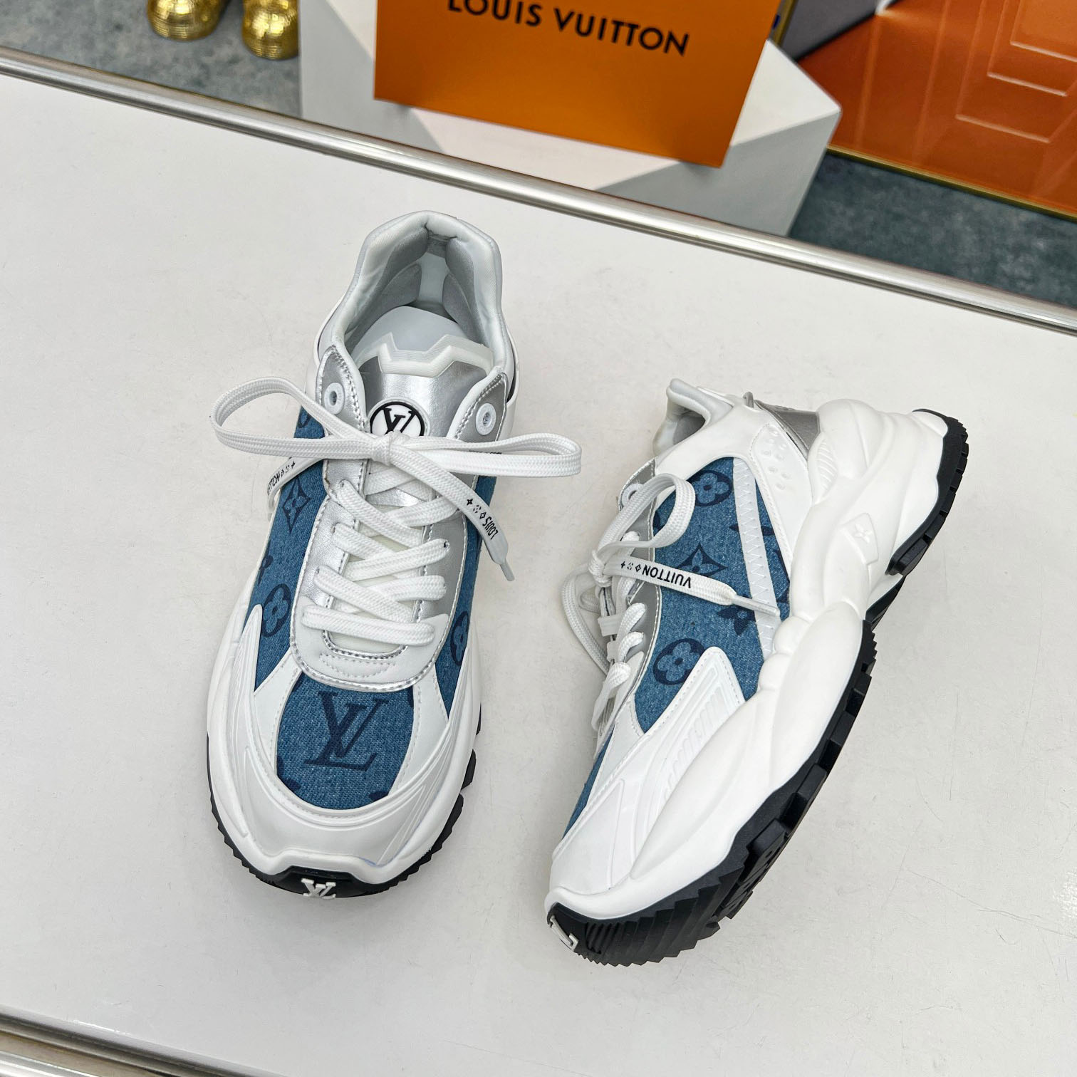 Louis Vuitton Run 55 Sneaker               1ABHQK - EUR FASHION