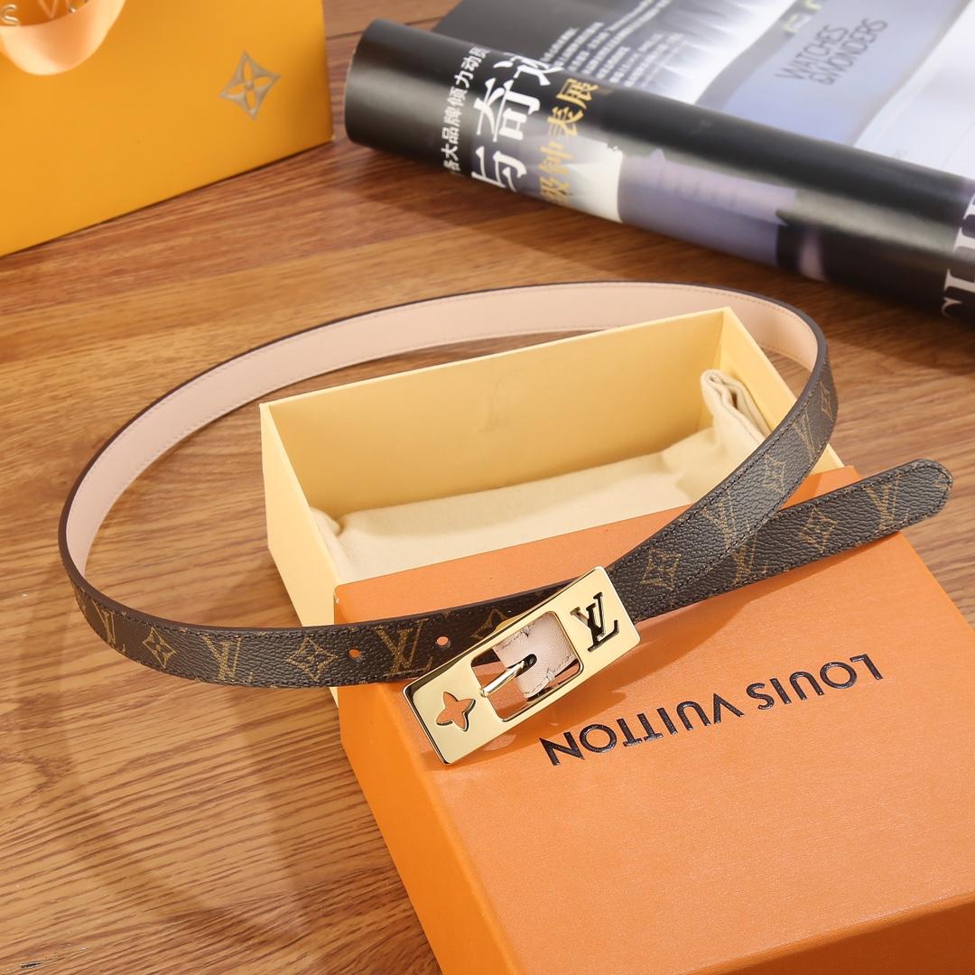 Louis Vuitton LV Duo 18MM Reversible Belt    M8370W - EUR FASHION