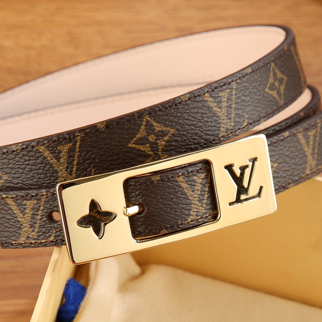 Louis Vuitton LV Duo 18MM Reversible Belt    M8370W - EUR FASHION