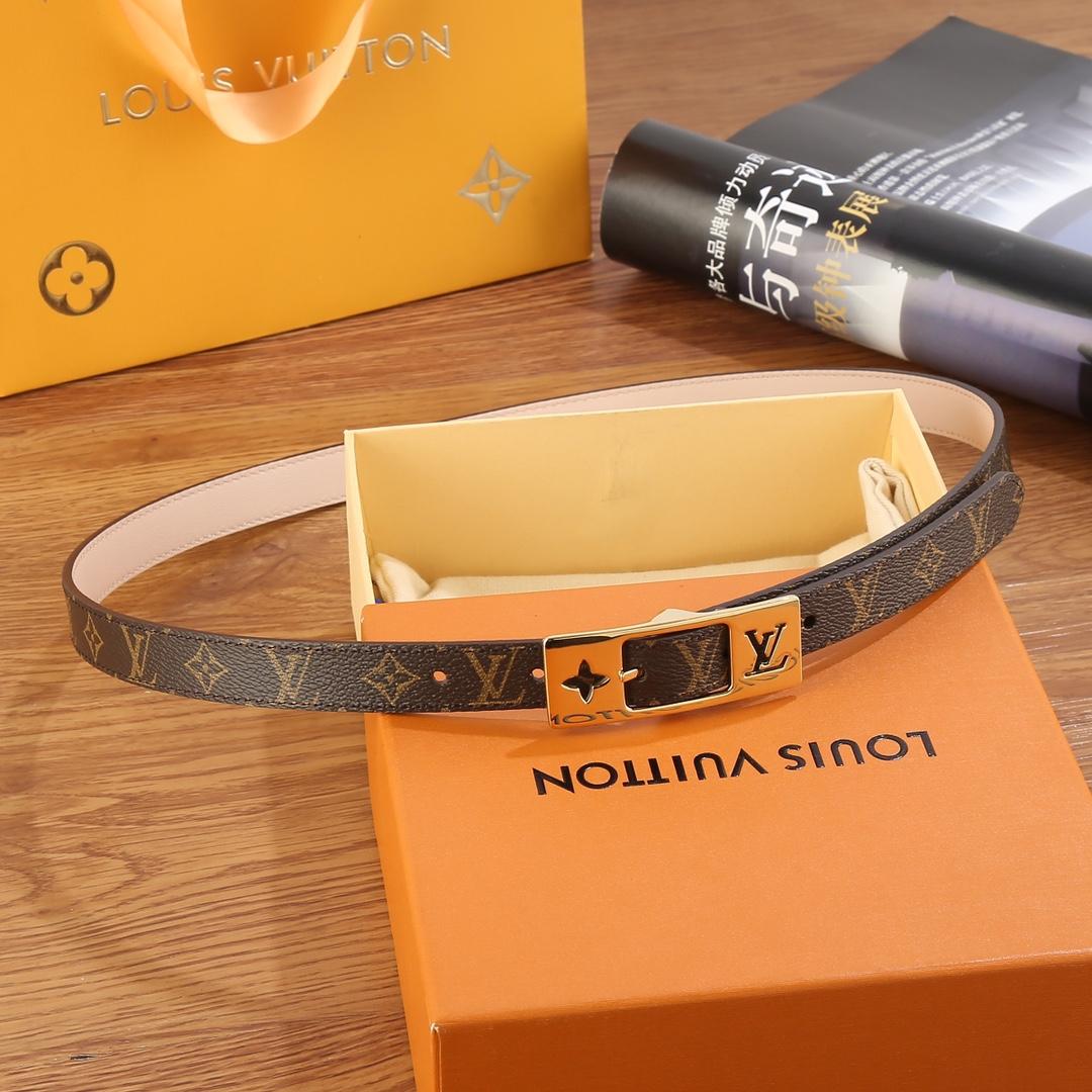 Louis Vuitton LV Duo 18MM Reversible Belt    M8370W - EUR FASHION