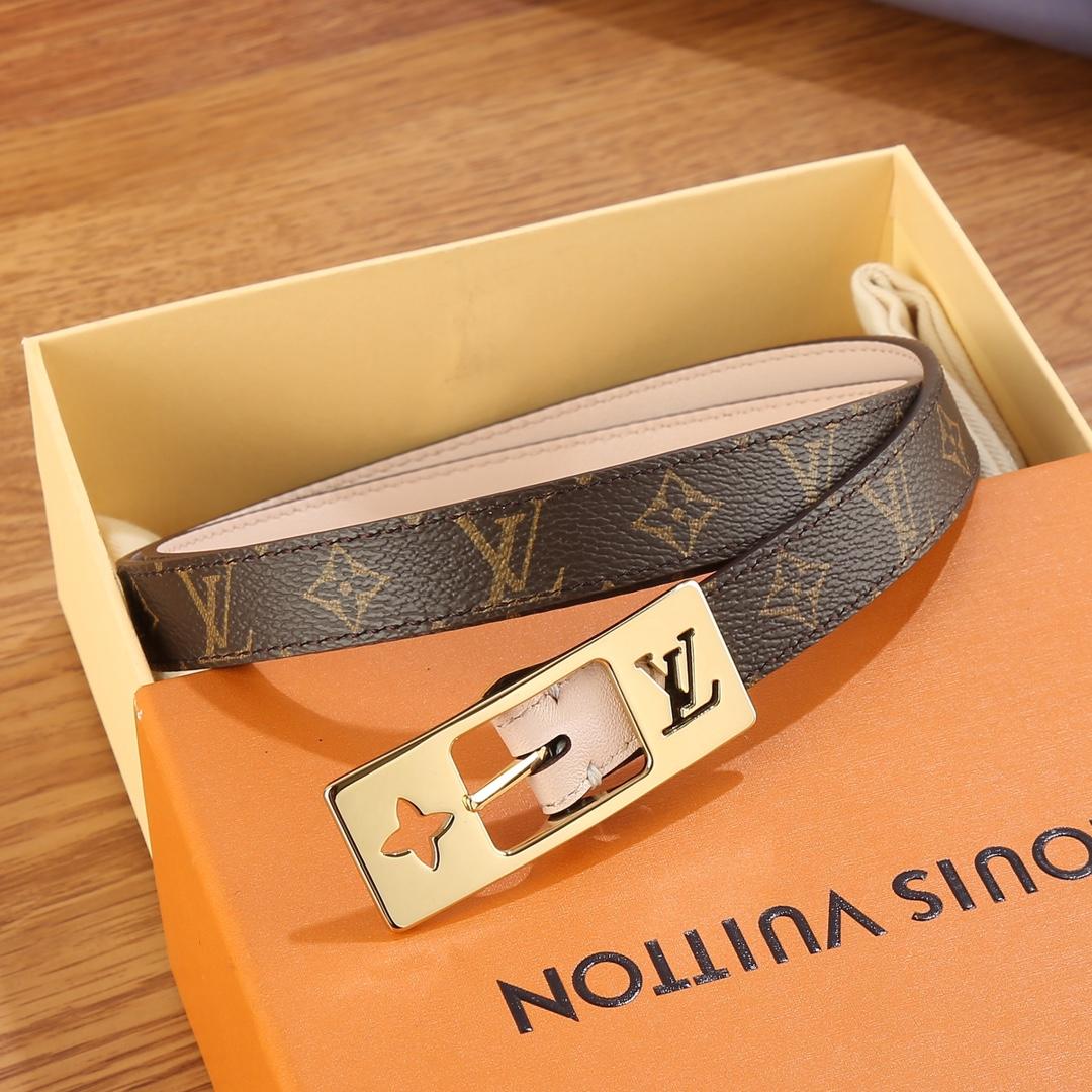 Louis Vuitton LV Duo 18MM Reversible Belt    M8370W - EUR FASHION