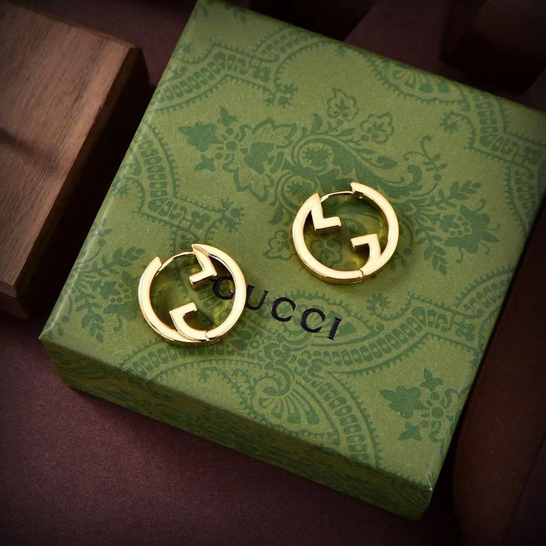 Gucci Blondie Hoop Earrings - EUR FASHION