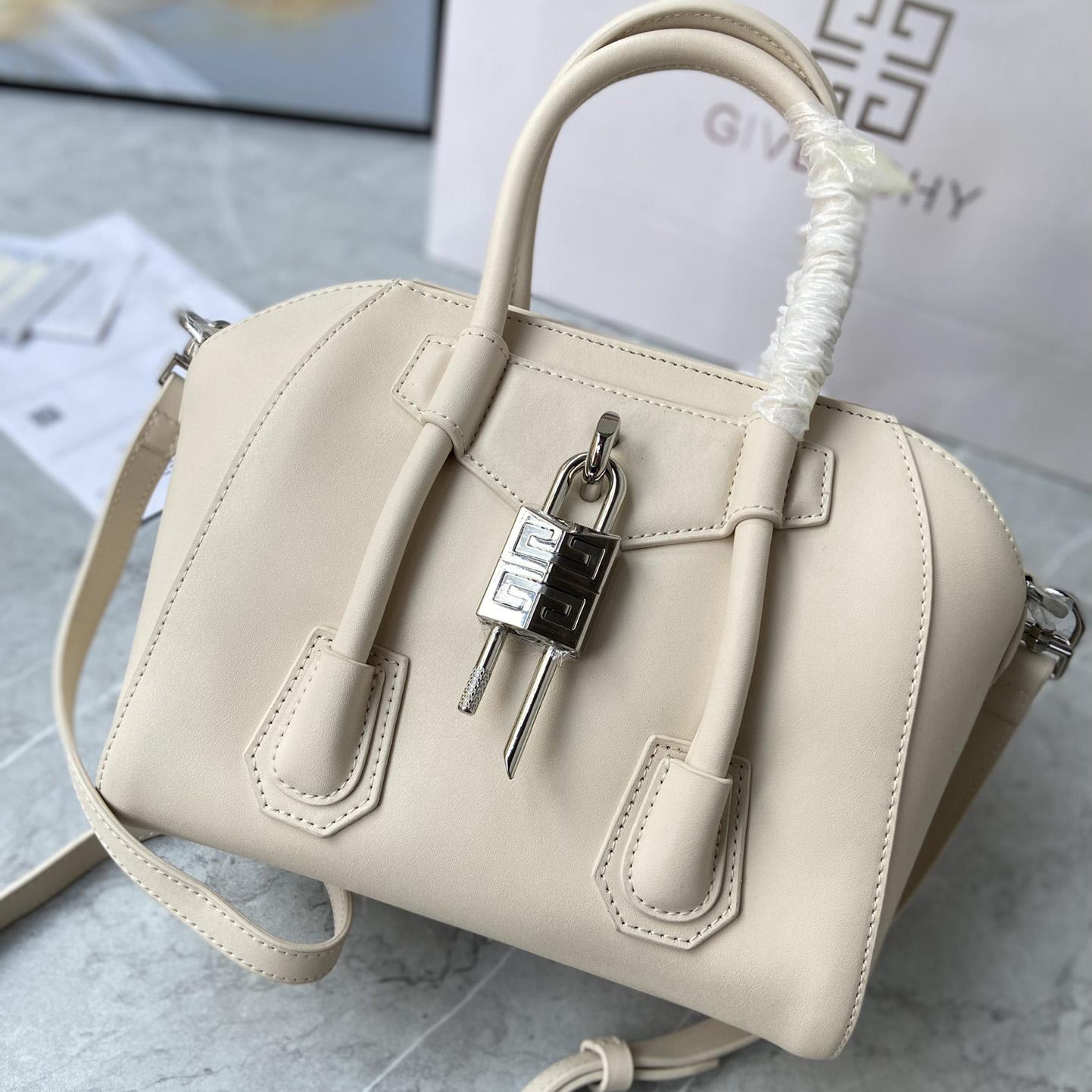 Givenchy Mini Antigona Lock Bag (23*27*13cm) - EUR FASHION