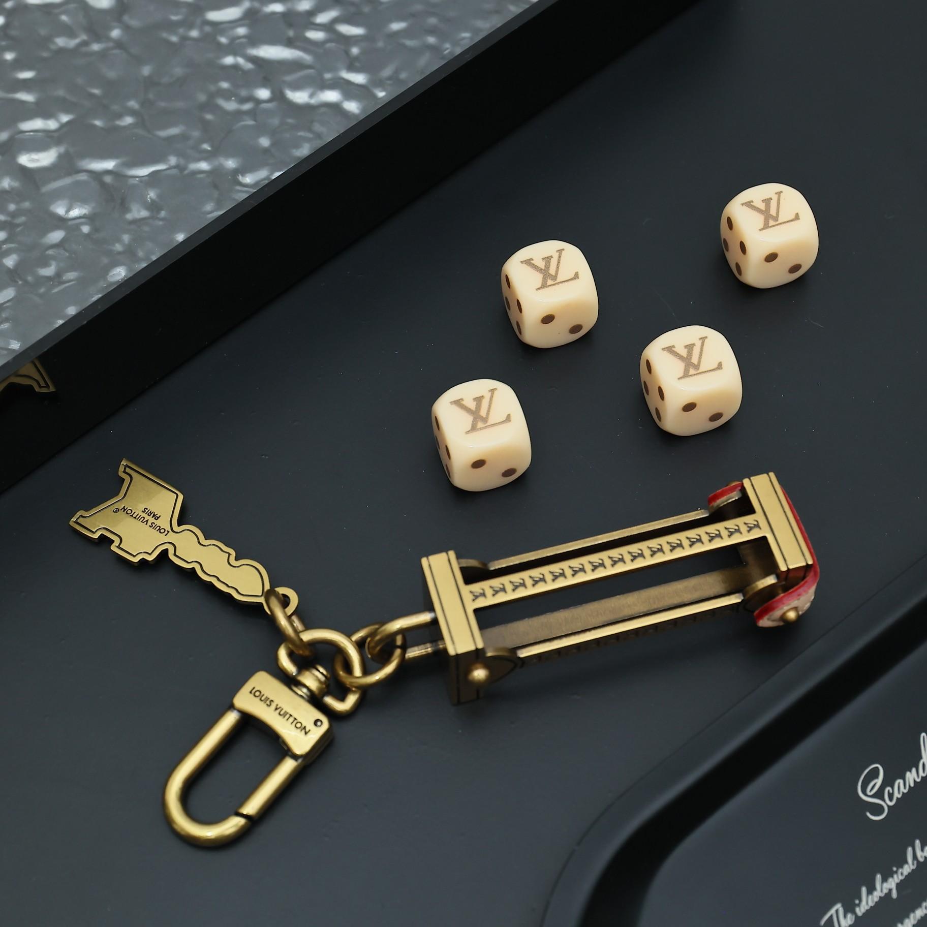 Louis Vuitton LV Lovers Dice Bag Charm & Key Holder  M01750 - EUR FASHION