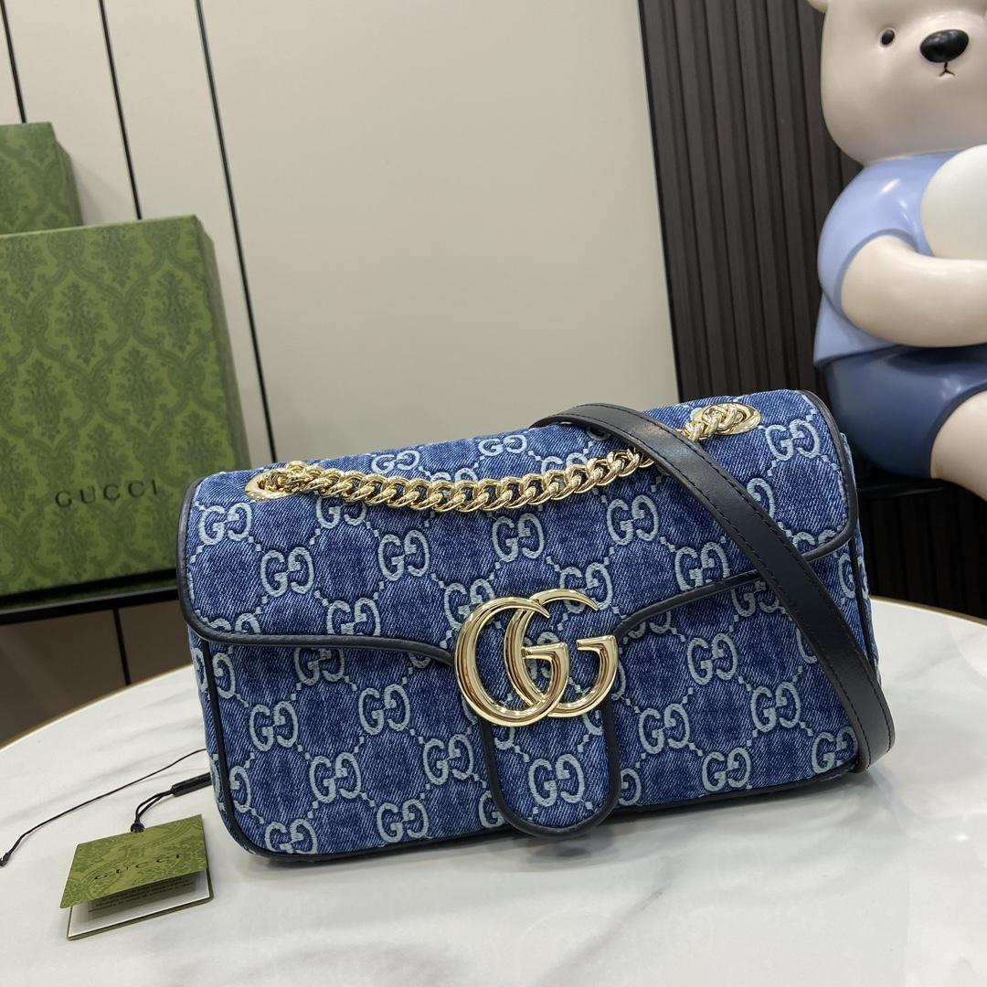 Gucci GG Marmont Small Shoulder Bag - EUR FASHION