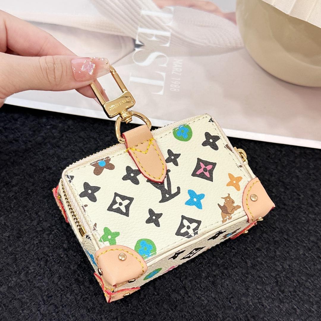 Louis Vuitton Monogram Craggy Trunk Key Holder and Bag Charm    - EUR FASHION