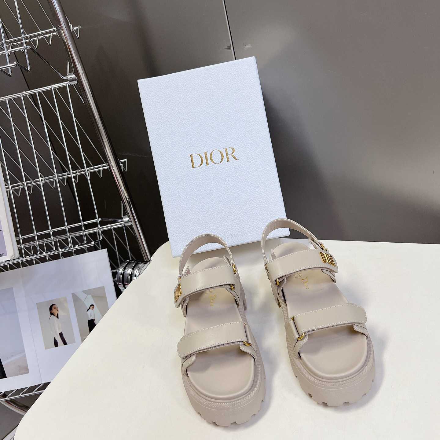 Dior Dioract Platform Sandal - EUR FASHION