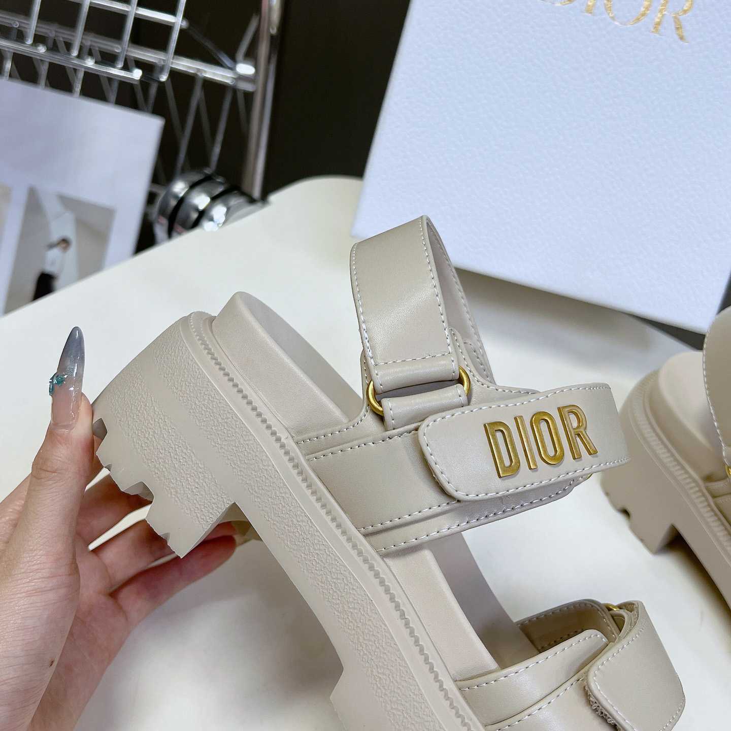 Dior Dioract Platform Sandal - EUR FASHION