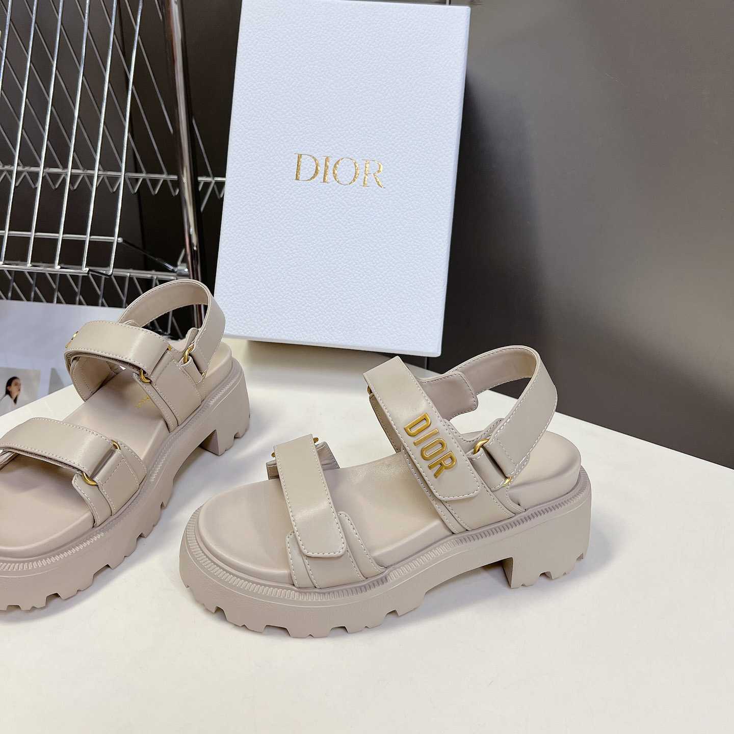 Dior Dioract Platform Sandal - EUR FASHION