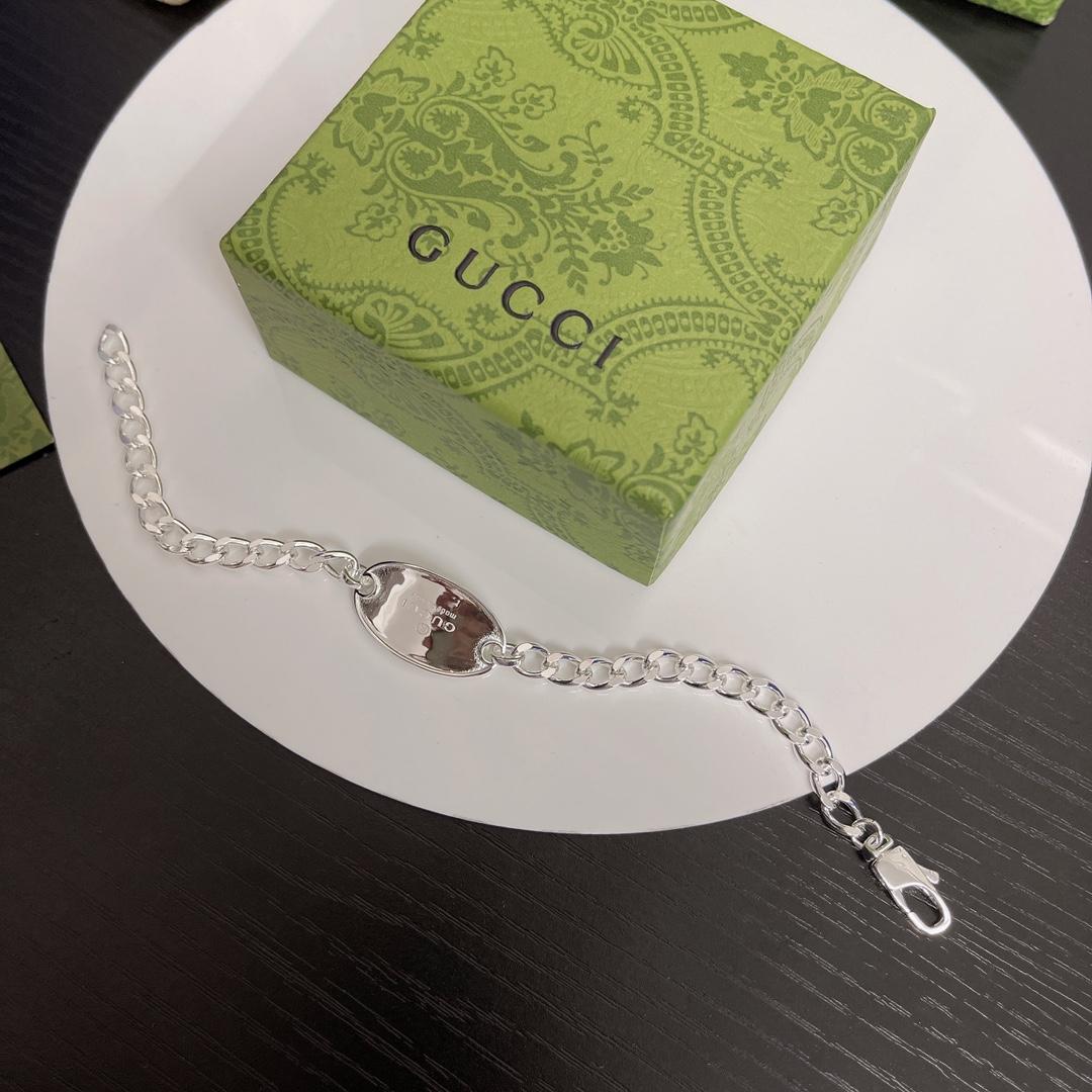 Gucci Trademark Chain Bracelet With Tag  - EUR FASHION