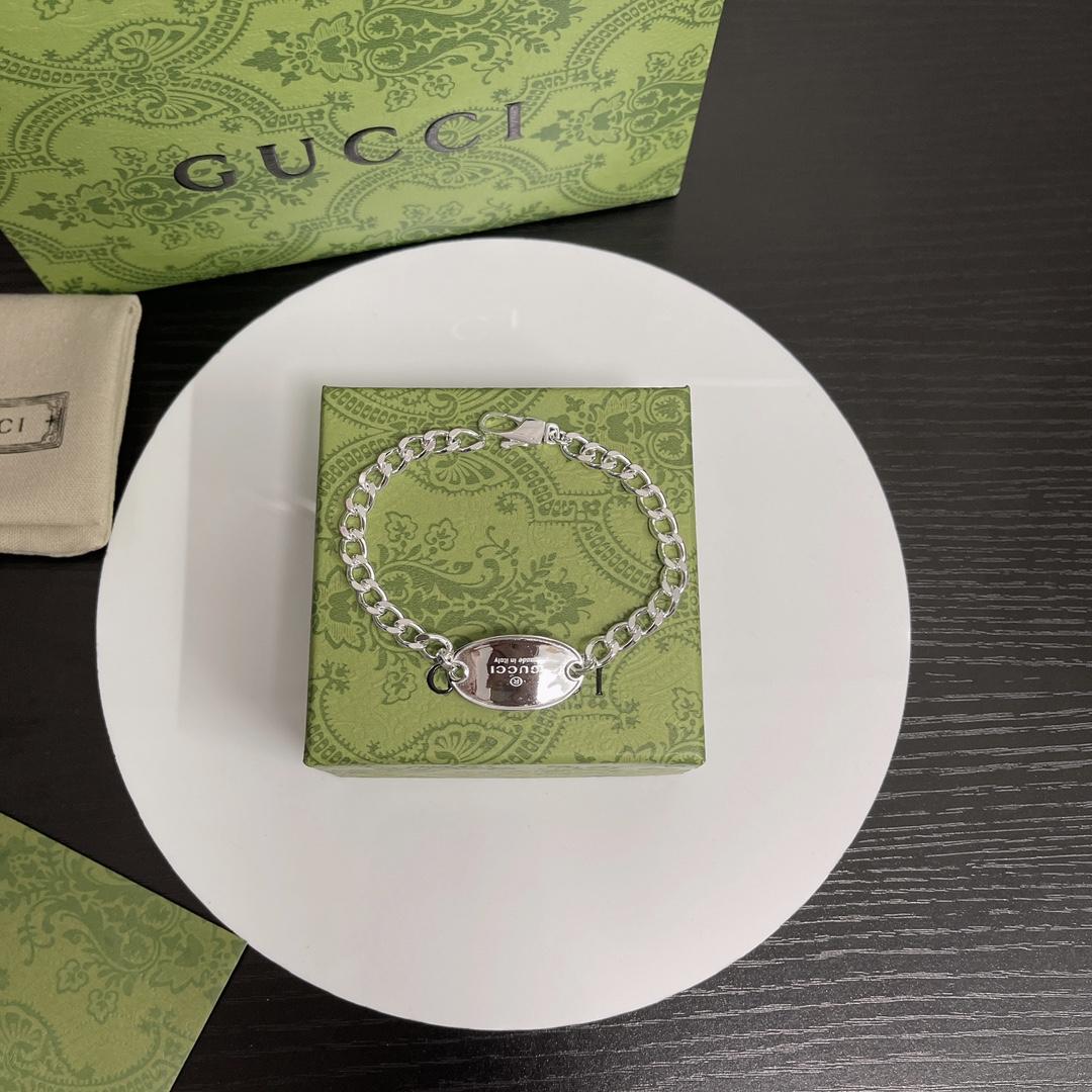 Gucci Trademark Chain Bracelet With Tag  - EUR FASHION