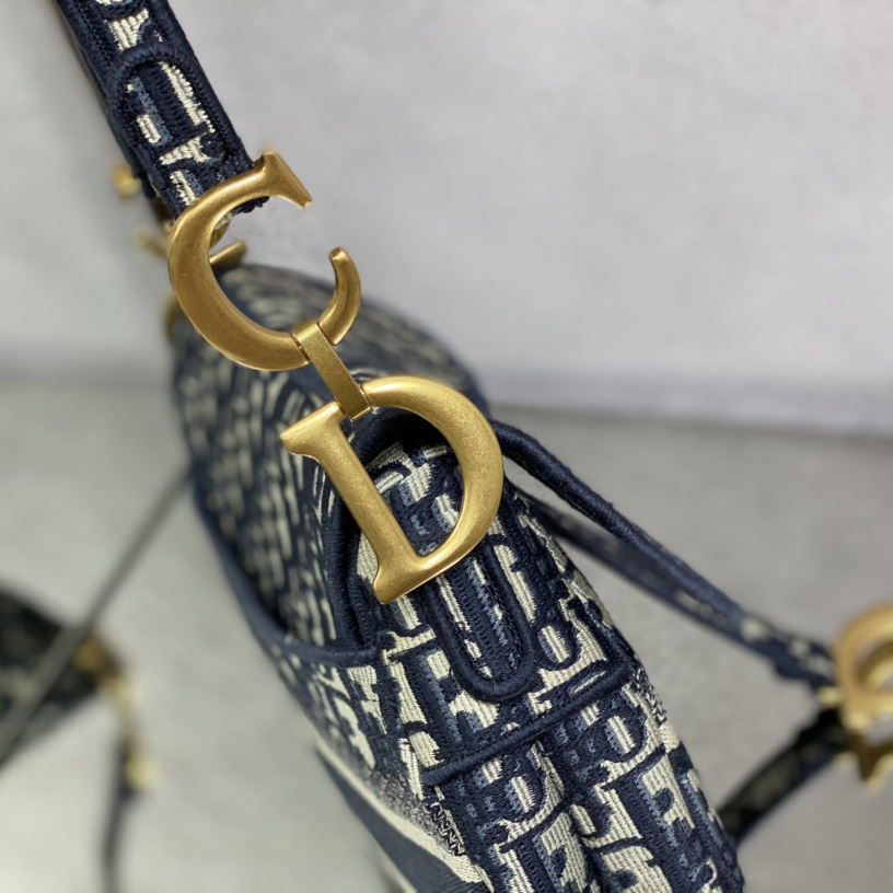 Dior Oblique Saddle Bag   25cm - EUR FASHION