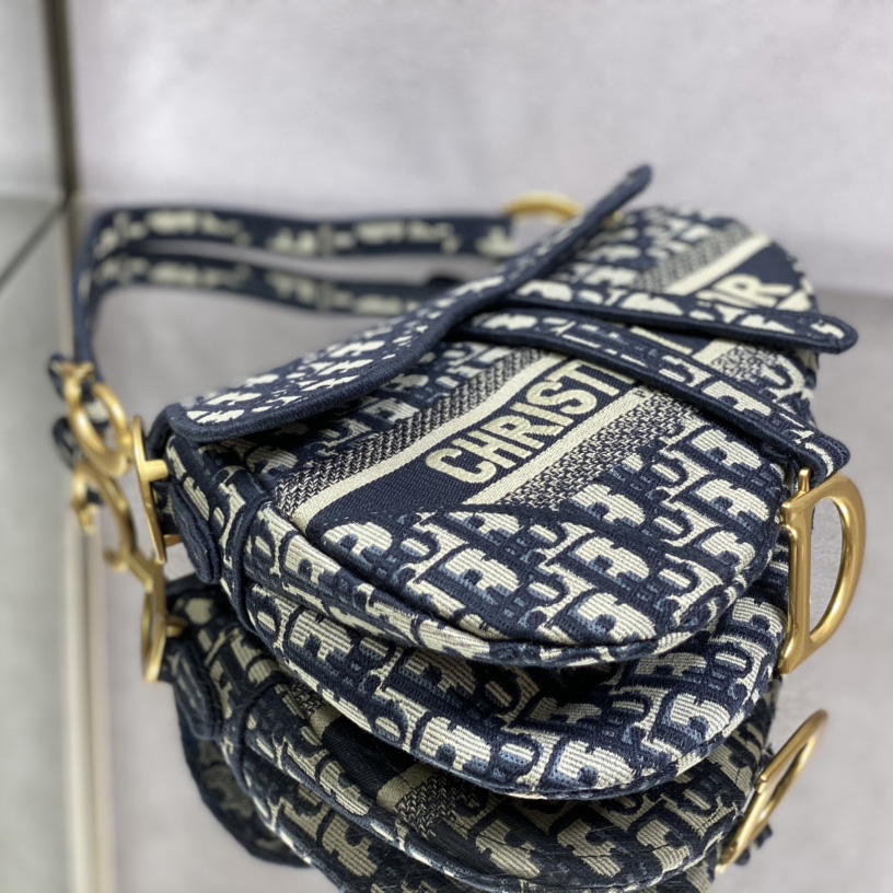 Dior Oblique Saddle Bag   25cm - EUR FASHION
