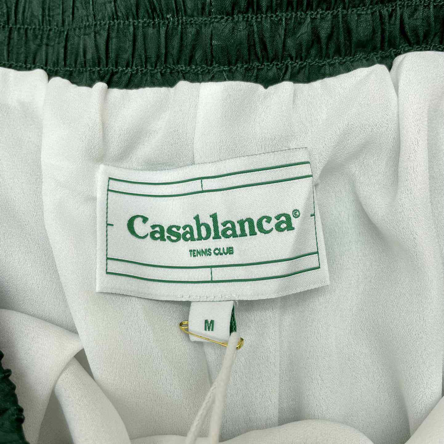 Casablanca Silk Shorts With Drawstring 'Unity Is Power'  CA3475 - EUR FASHION