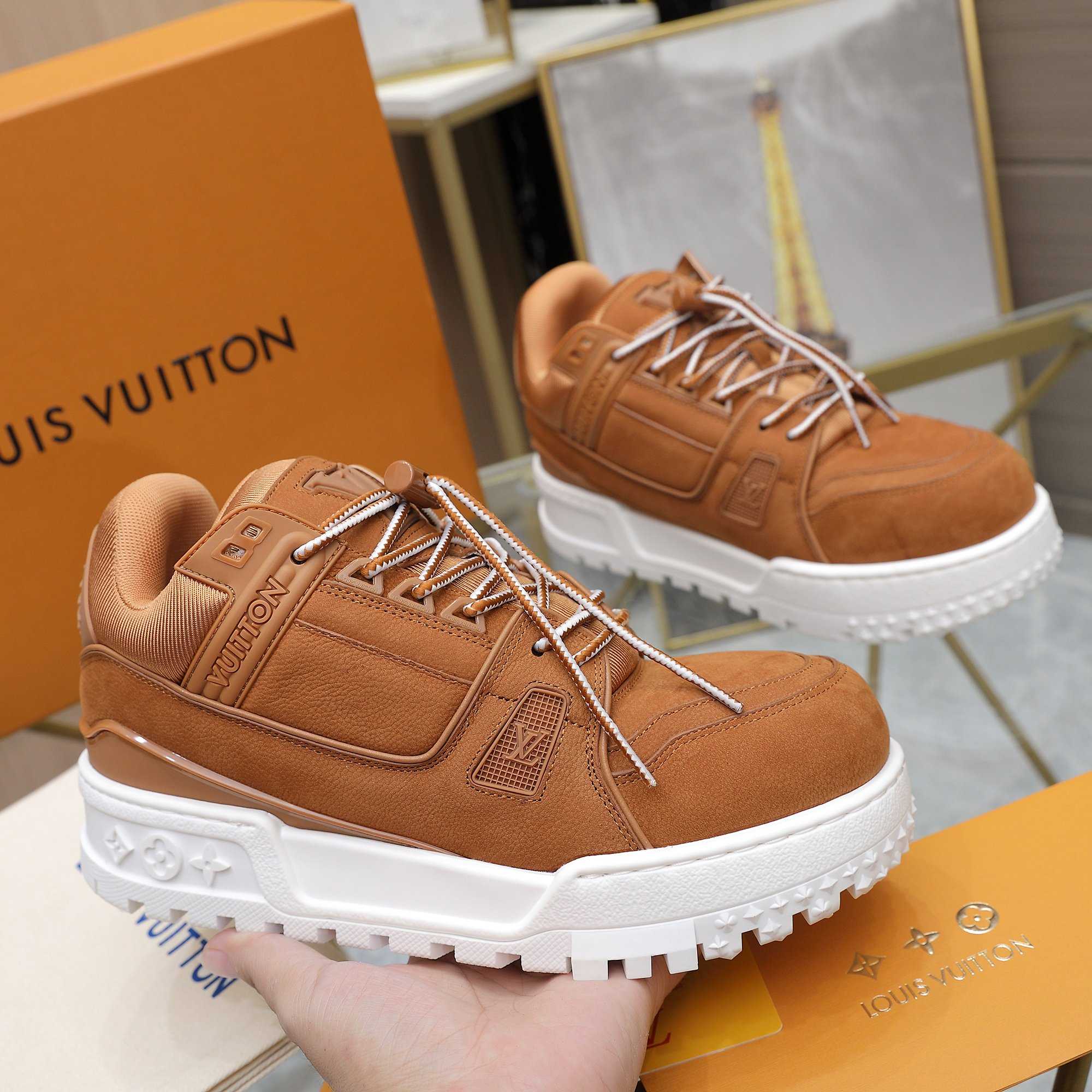 Louis Vuitton LV Trainer Maxi Sneaker   1AD7CK - EUR FASHION