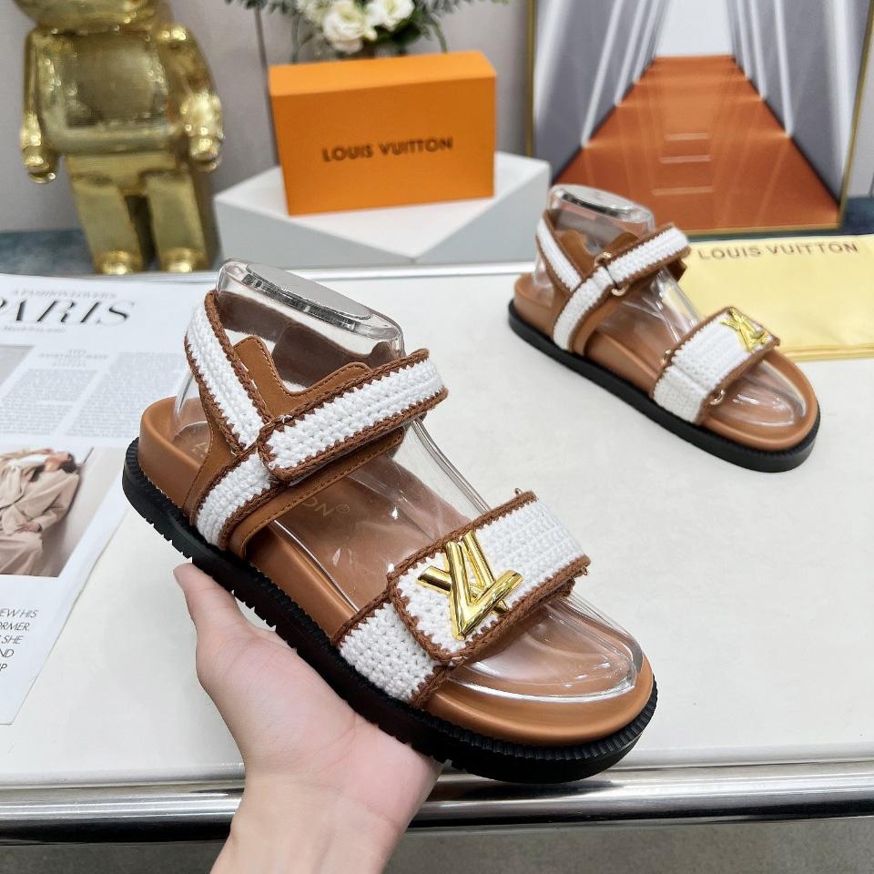 Louis Vuitton LV Sunset Flat Comfort Sandal    - EUR FASHION