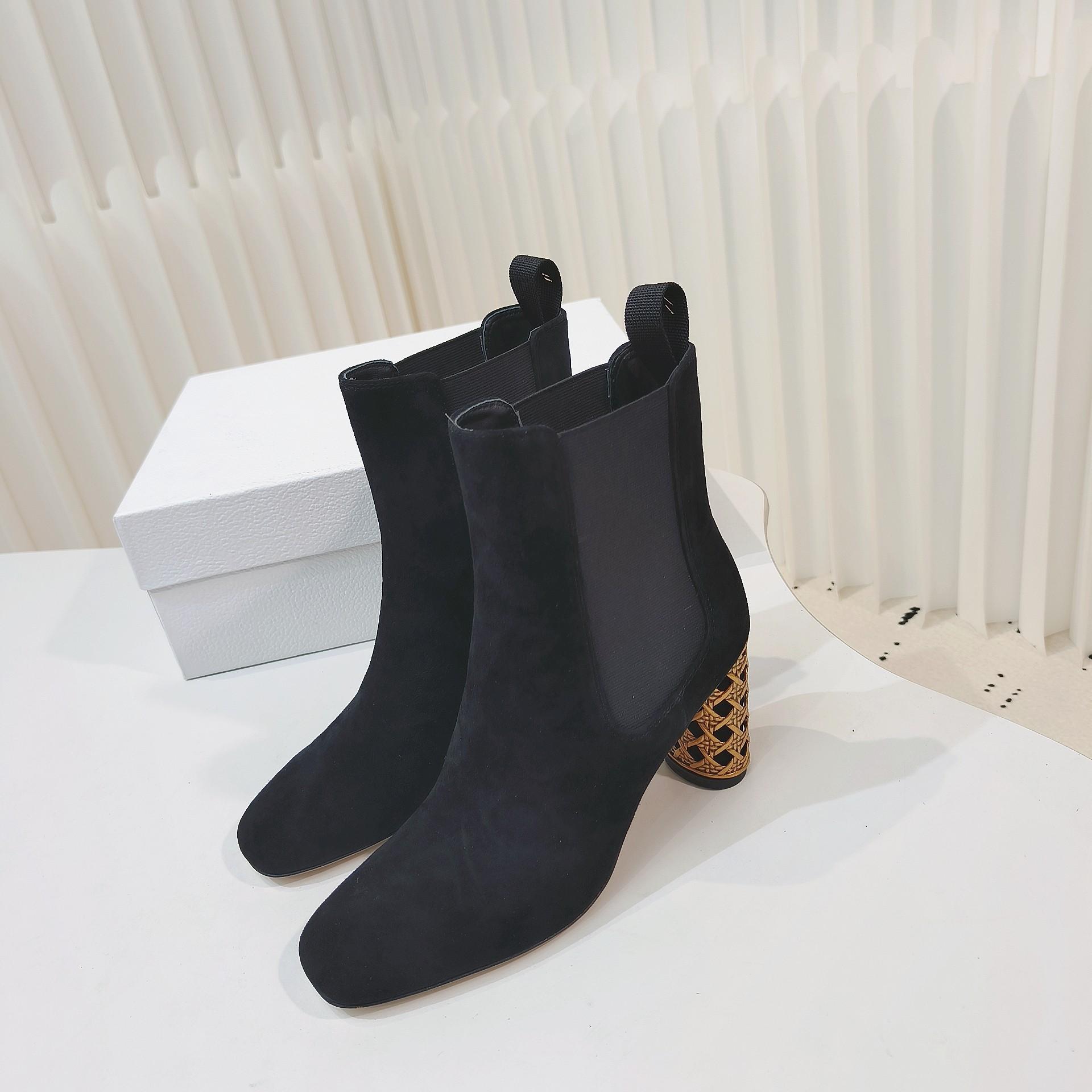 Dior Icon Heeled Ankle Boot - EUR FASHION