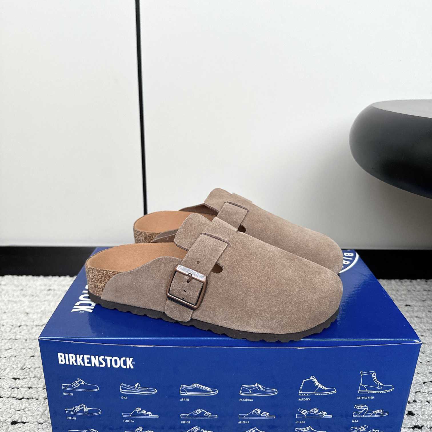 Birkenstock Boston Soft Footbed Suede Leather - EUR FASHION