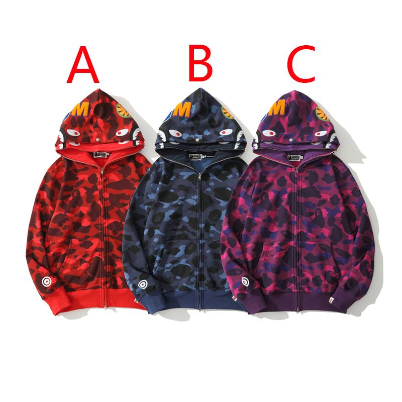 Bape Shark Full Zip Hoodie - EUR FASHION