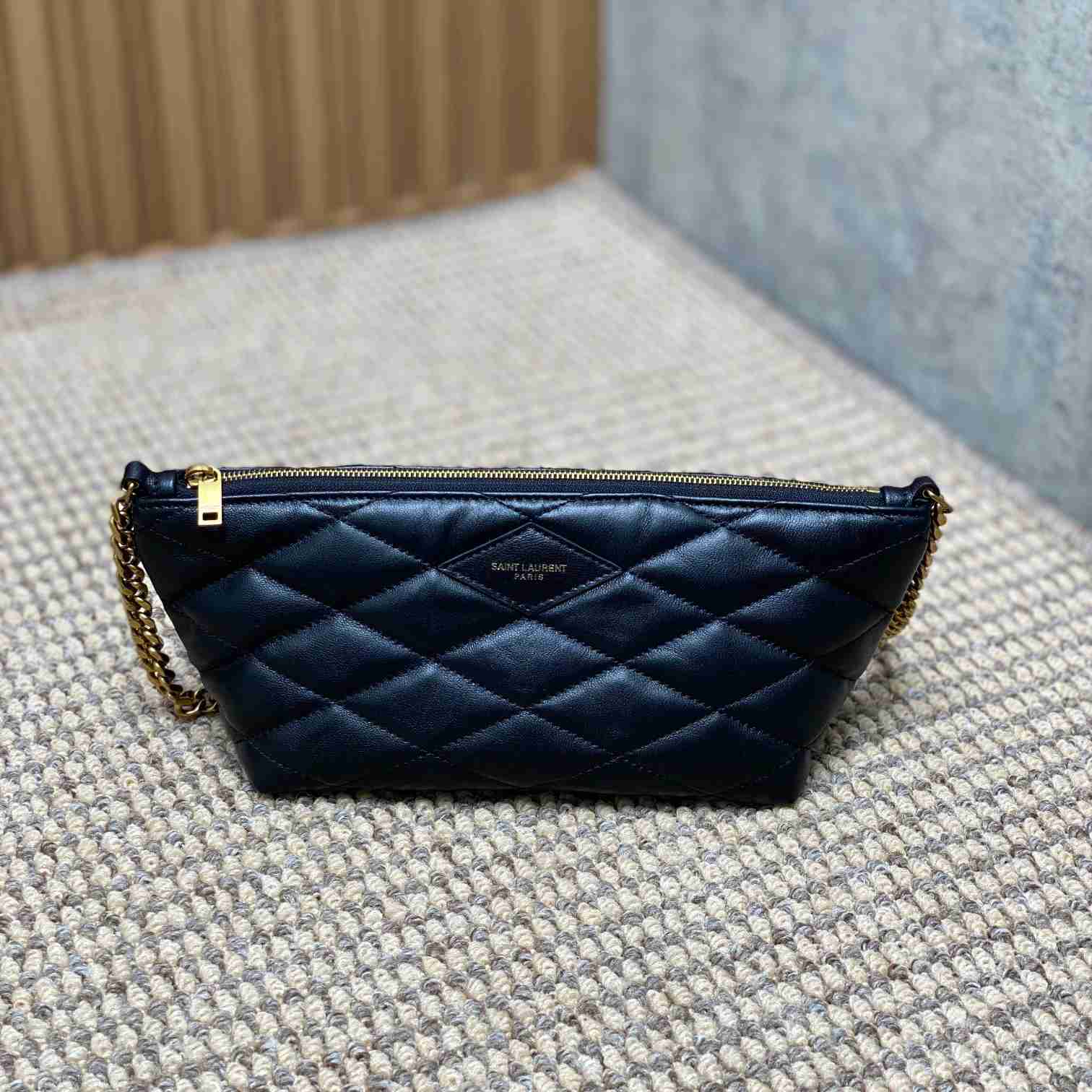 Saint Laurent Mini Bag In Quilted Lambskin - EUR FASHION