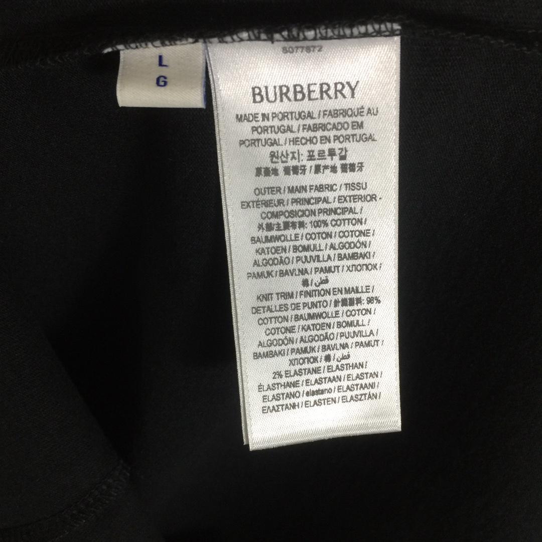 Burberry Cavalier Noir T-shirt - EUR FASHION