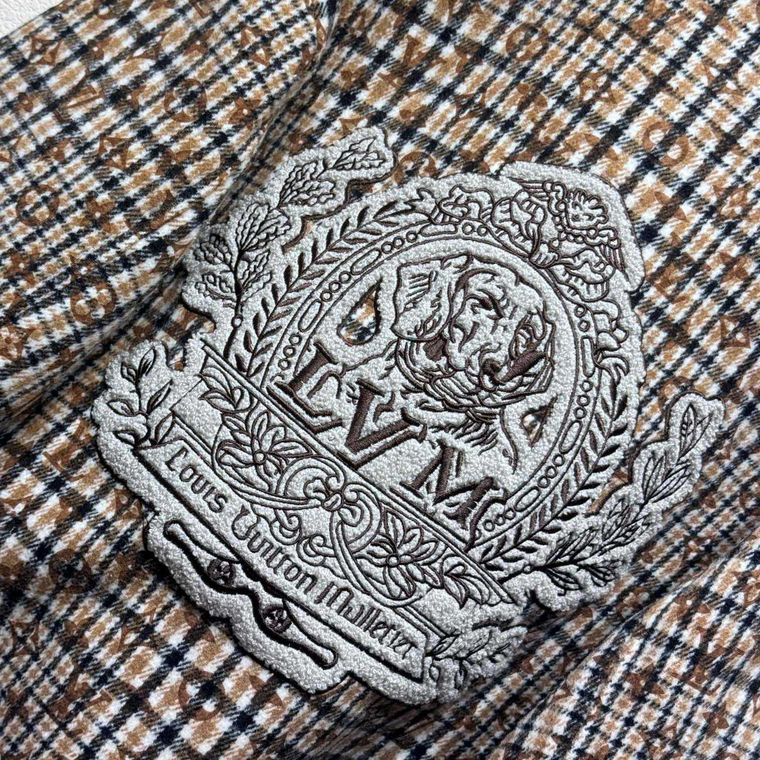 Louis Vuitton Monogram Wool Harrington Blouson   1AGIP6 - EUR FASHION